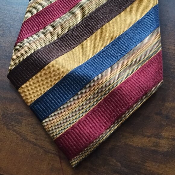 Vintage Villa Bolgheri Necktie Silk Italia - Picture 1 of 2